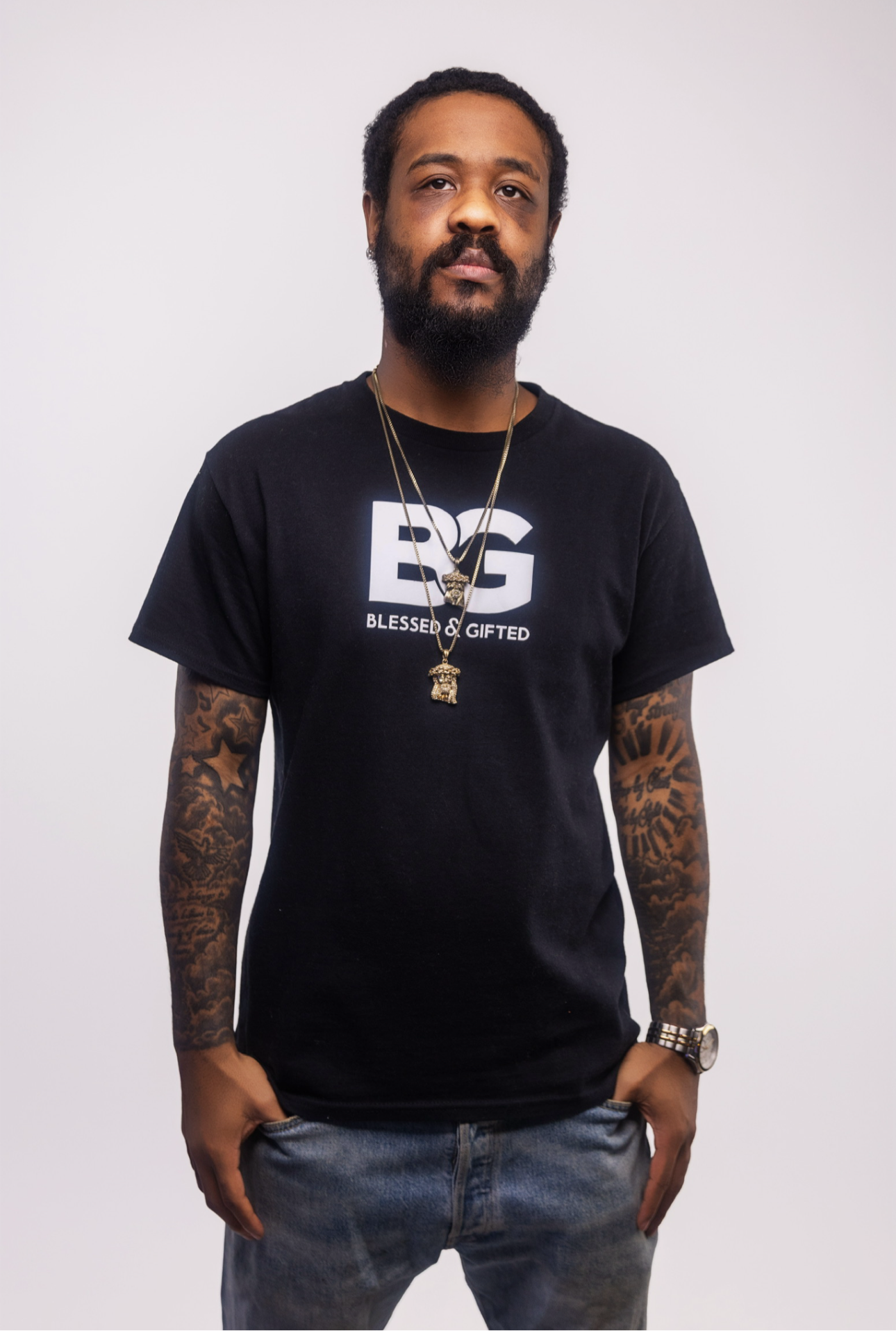 Blessed And Gifted QUITTING ISNT AN OPTION BLACK T SHIRT