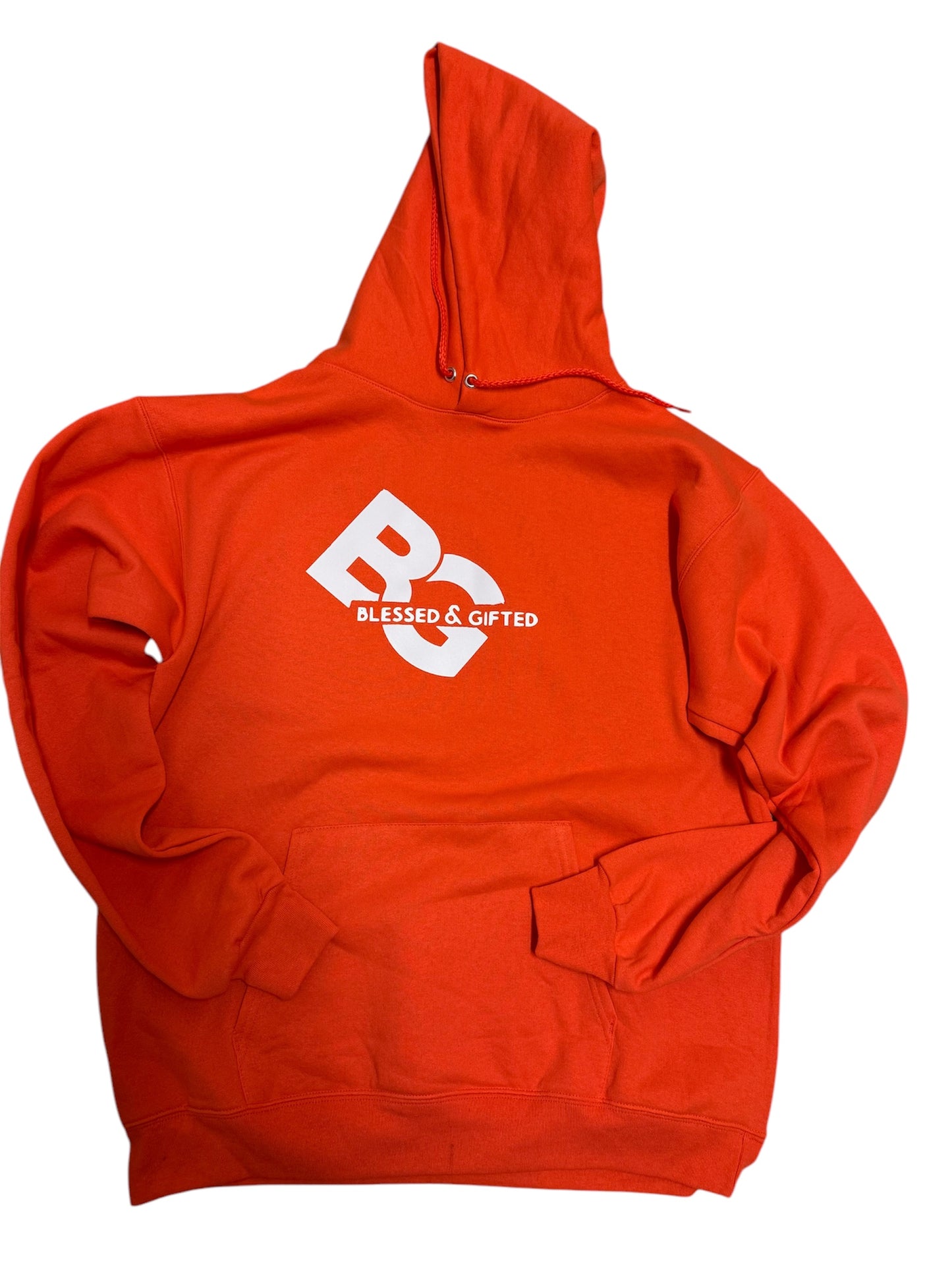Blessed And Gifted orange quitting isn’t an option hoodie