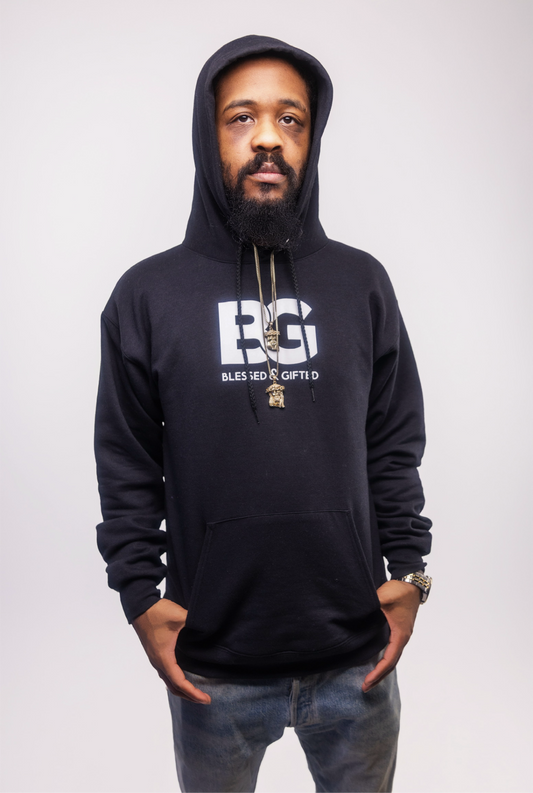 Blessed And Gifted QUITTING ISNT AN OPTION BLACK HOODIE