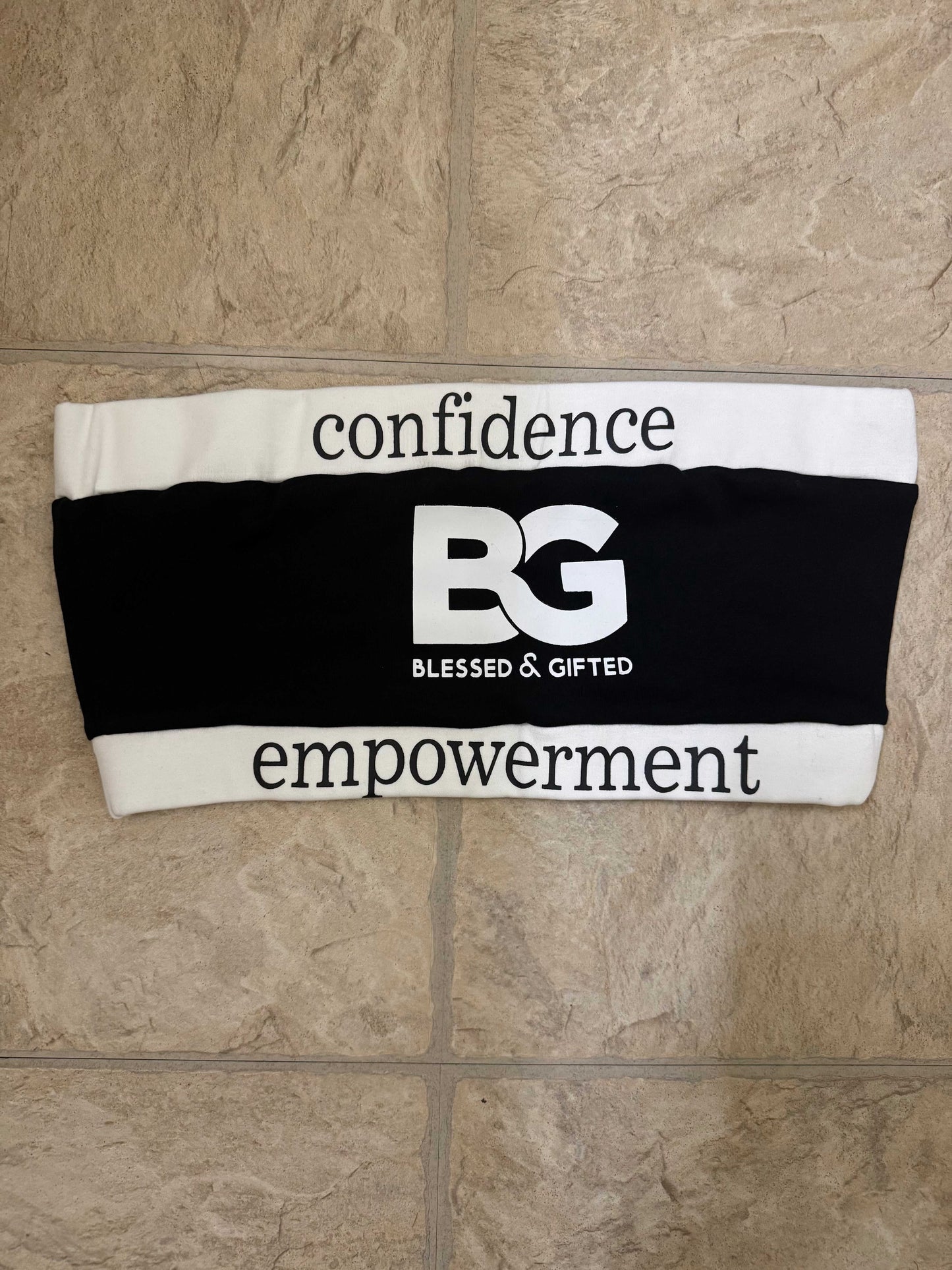 Blessed And Gifted Confidence And Empowerment crop top